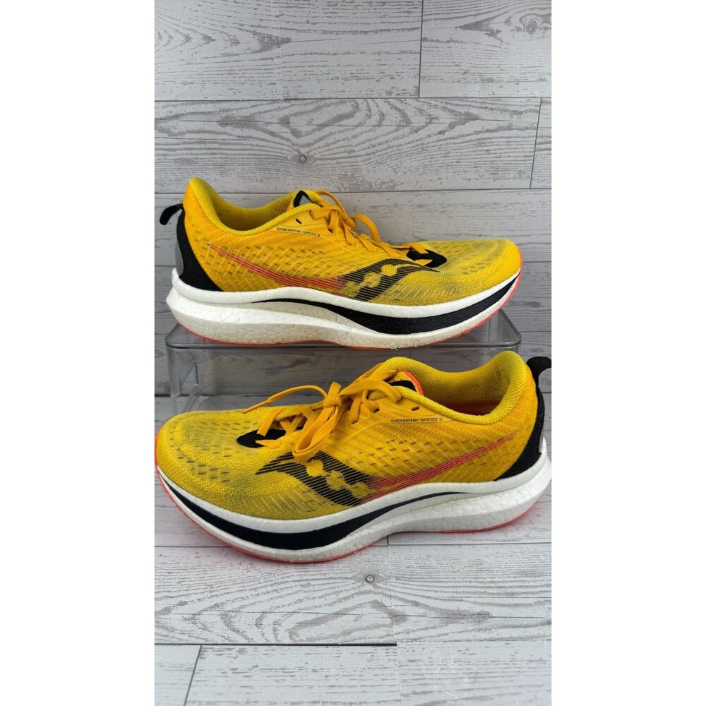Saucony Endorphin Speed 2 S20688-16 Yellow 9D Men's Sneakers Running Shoes #878